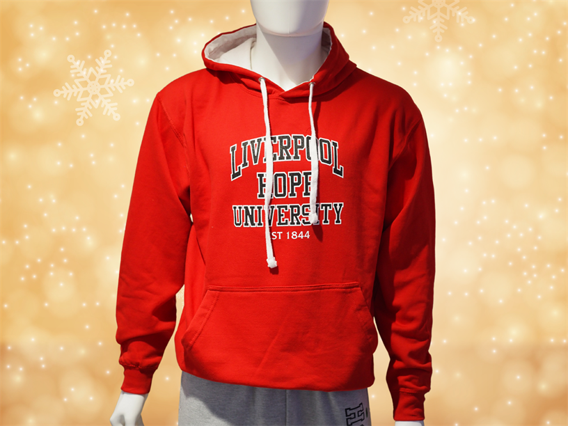 Vibrant Red Hoodie
